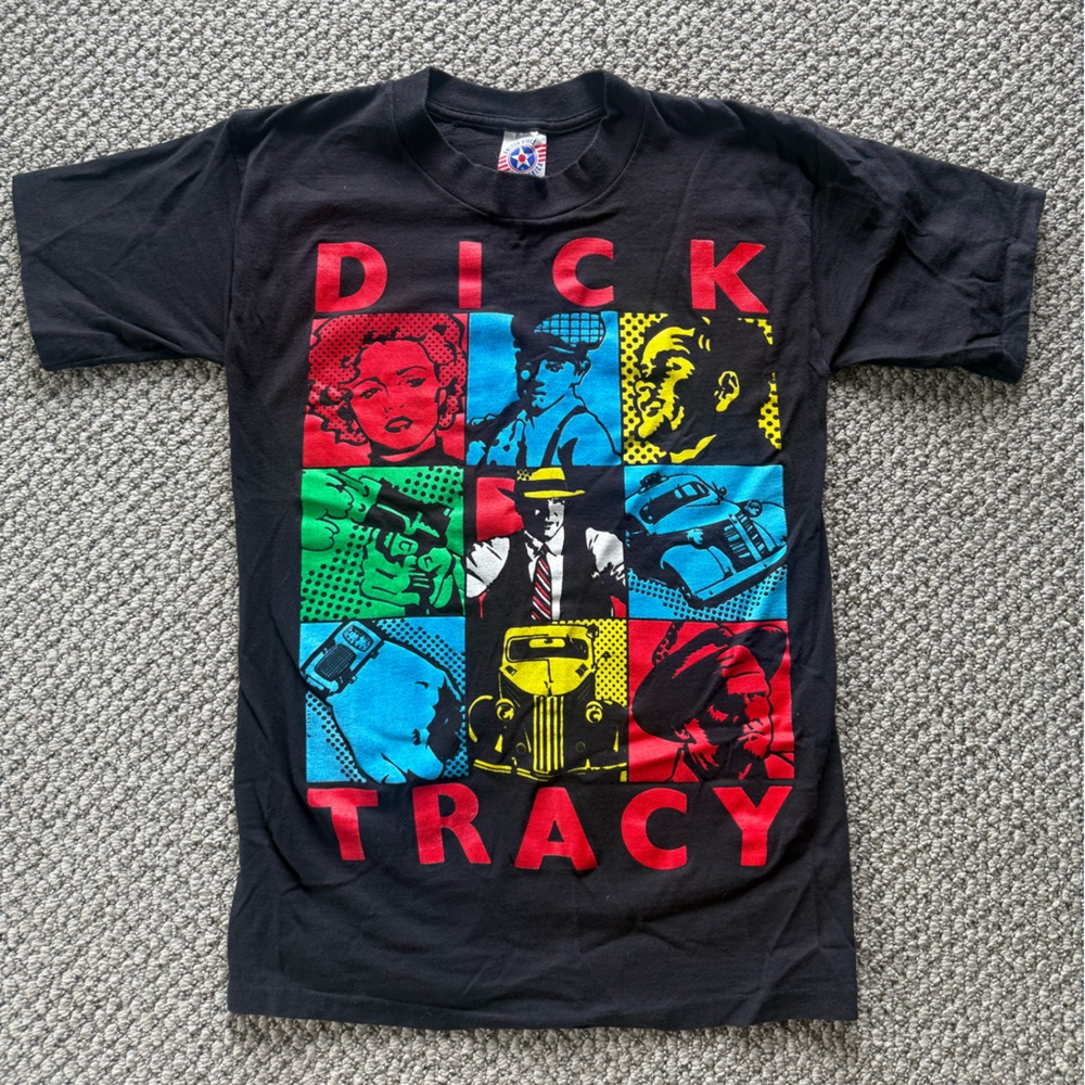 ‘90s Vintage Dick Tracy movie T-shirt SZ M